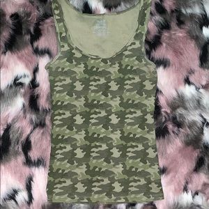 Camouflage tank top
